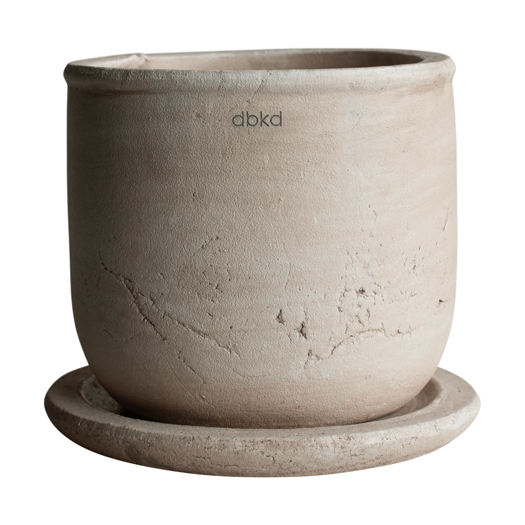 Terra krukke, Sand, Ø18×18 cm DBKD