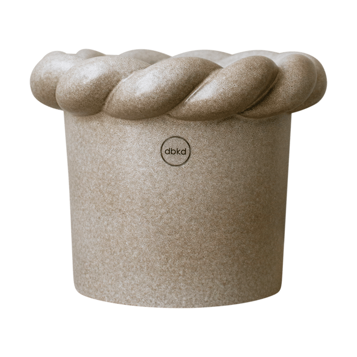 Twine krukke Ø14 cm - Beige - DBKD