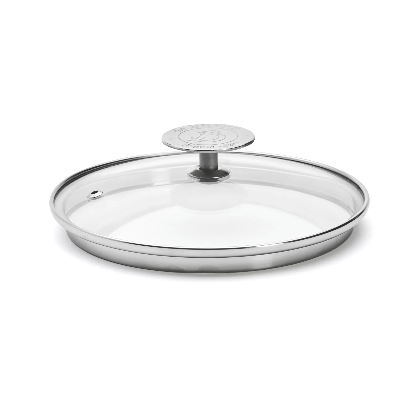Alchimy glaslåg dyb ring, Ø16 cm De Buyer