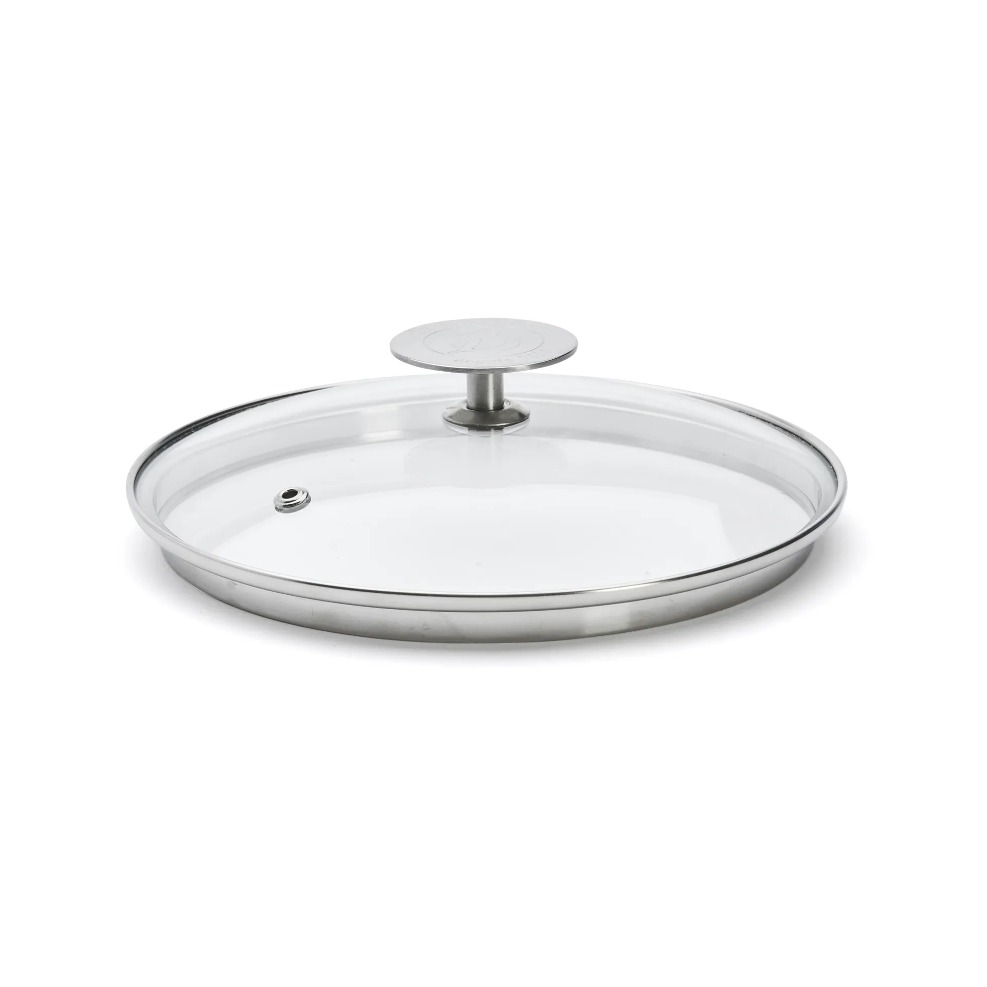 Alchimy glaslåg dyb ring, Ø18 cm De Buyer