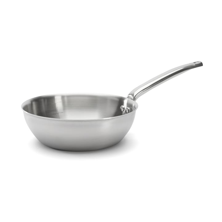 Alchimy rundet sauterpande rustfrit stål - Ø20 cm - De Buyer