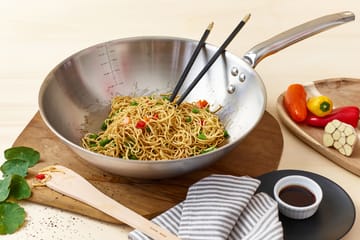 Alchimy wok rustfrit stål - Ø32 cm - De Buyer