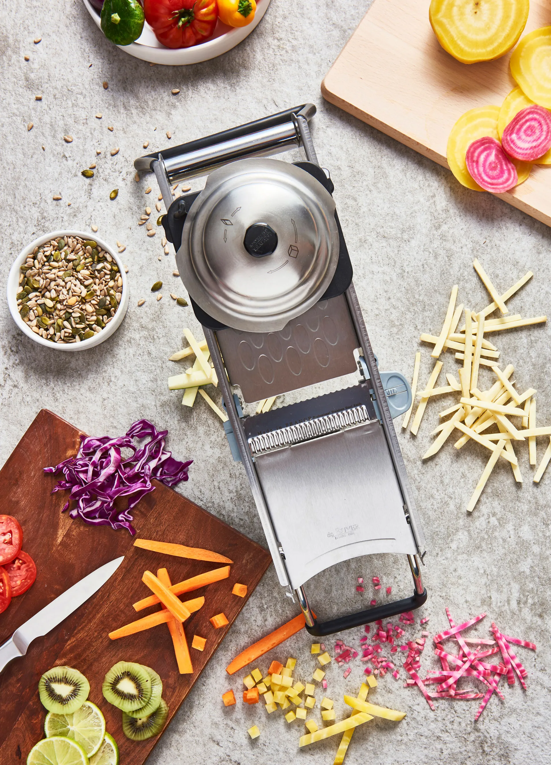 De Buyer Revolution mandolinjern, Grå De Buyer