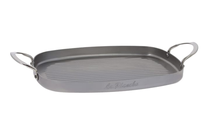 Mineral B grillplade 2 håndtag - 38x26 cm - De Buyer