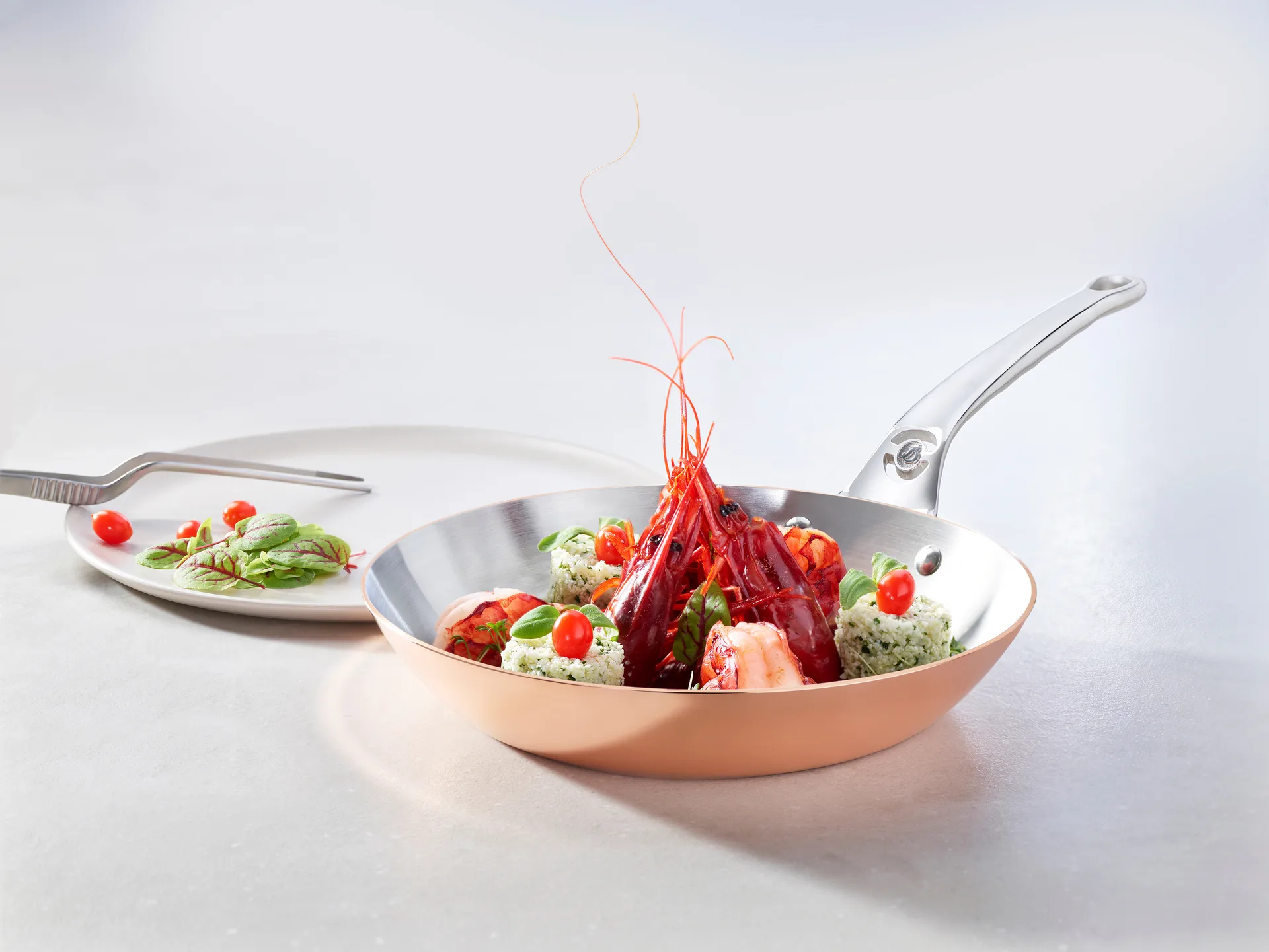 Prima Matera stegepande induktion, 23,5 cm De Buyer