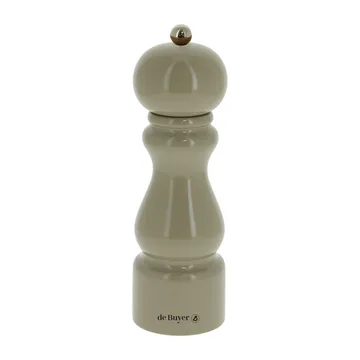 Rumba salt- og peberkværn keramisk 20 cm - Greige-blank - De Buyer