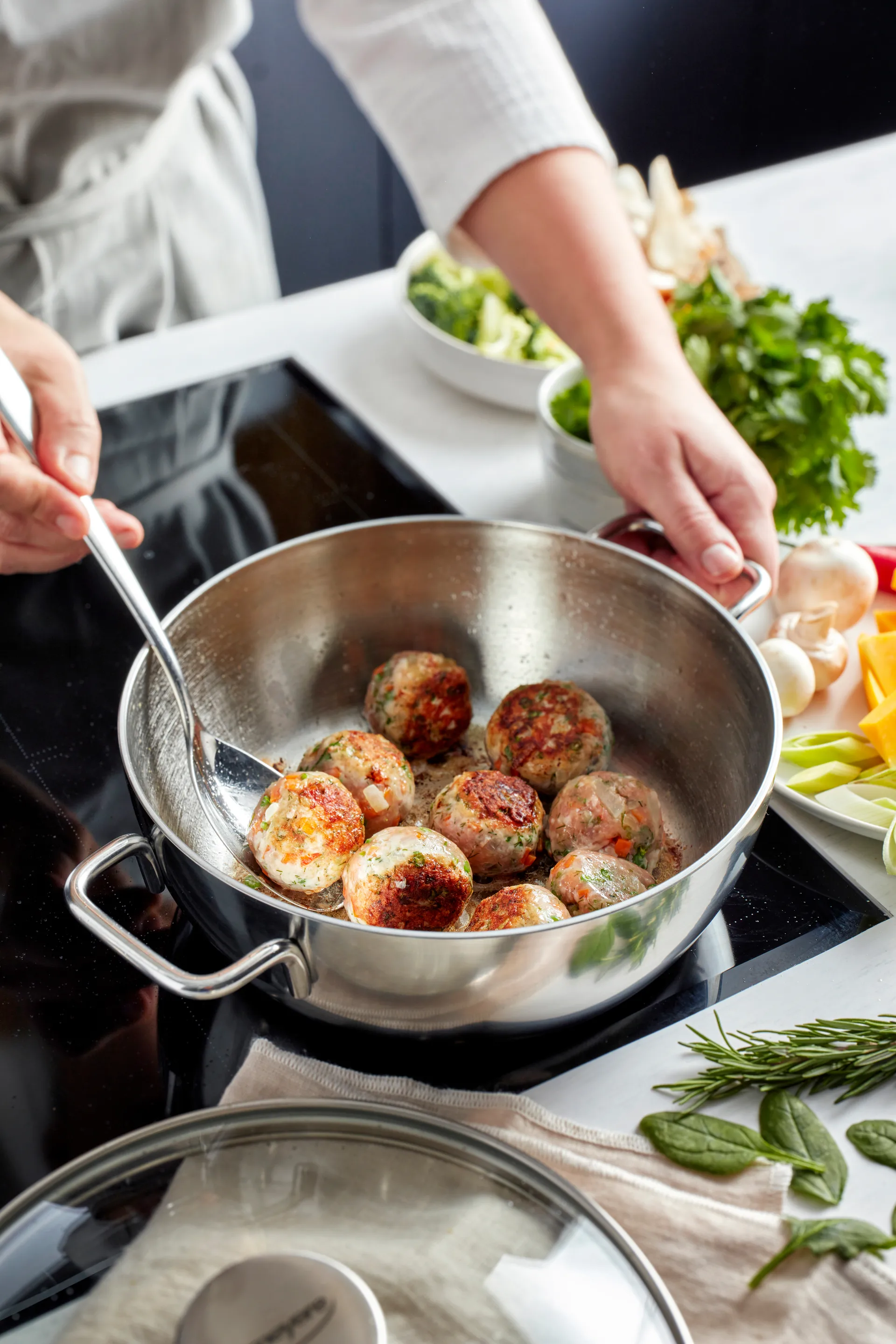 Demeyere Apollo 7 serveringspande rustfrit stål, 3,3 L Demeyere