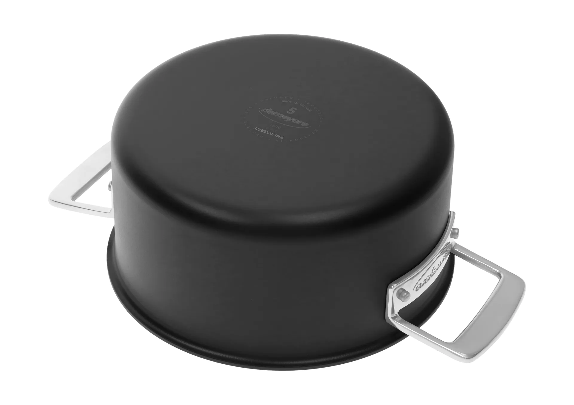 Demeyere Black 5 gryde 5-ply rustfrit stål, 3 L Demeyere