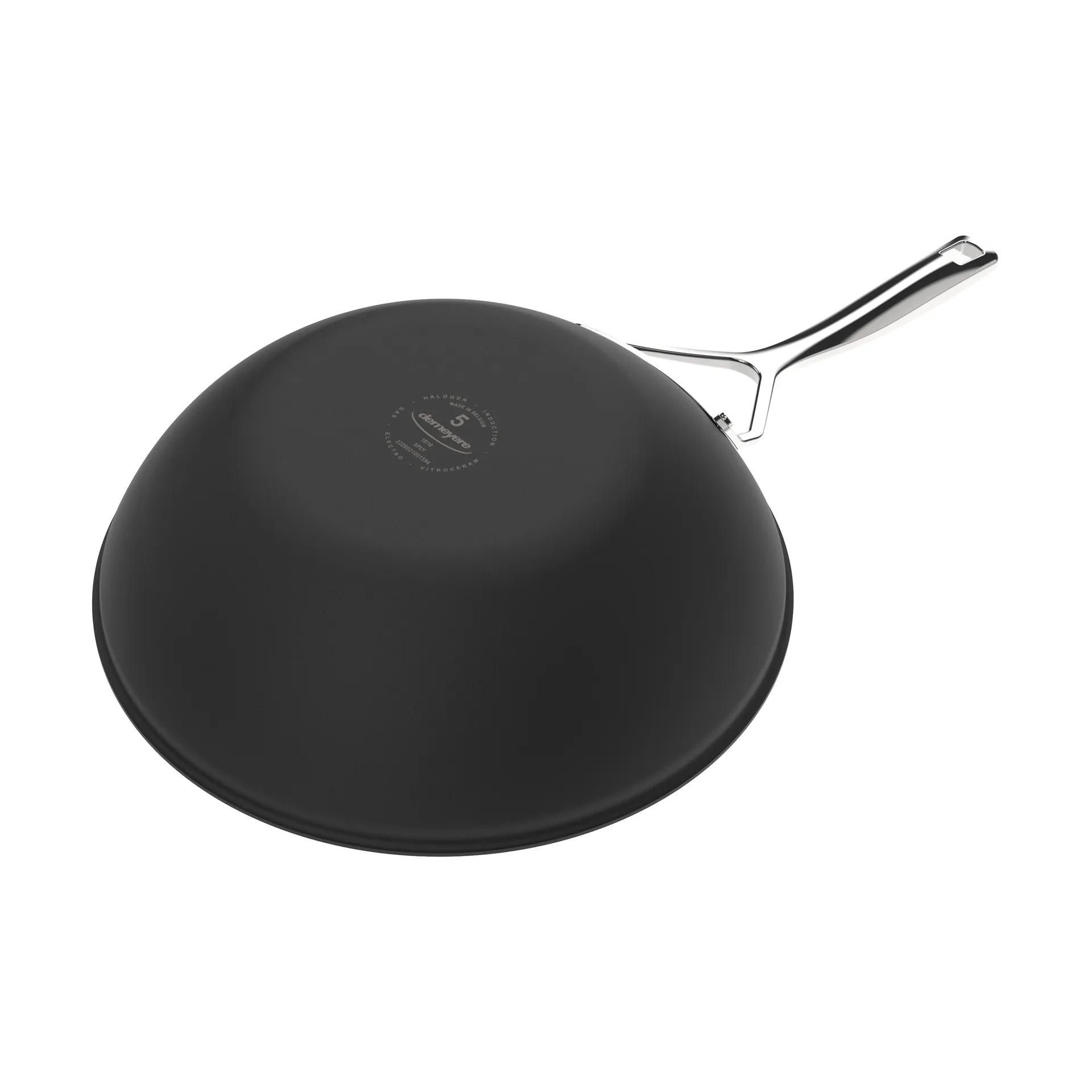 Demeyere Black 5 wokpande rustfrit stål, Ø30 cm Demeyere