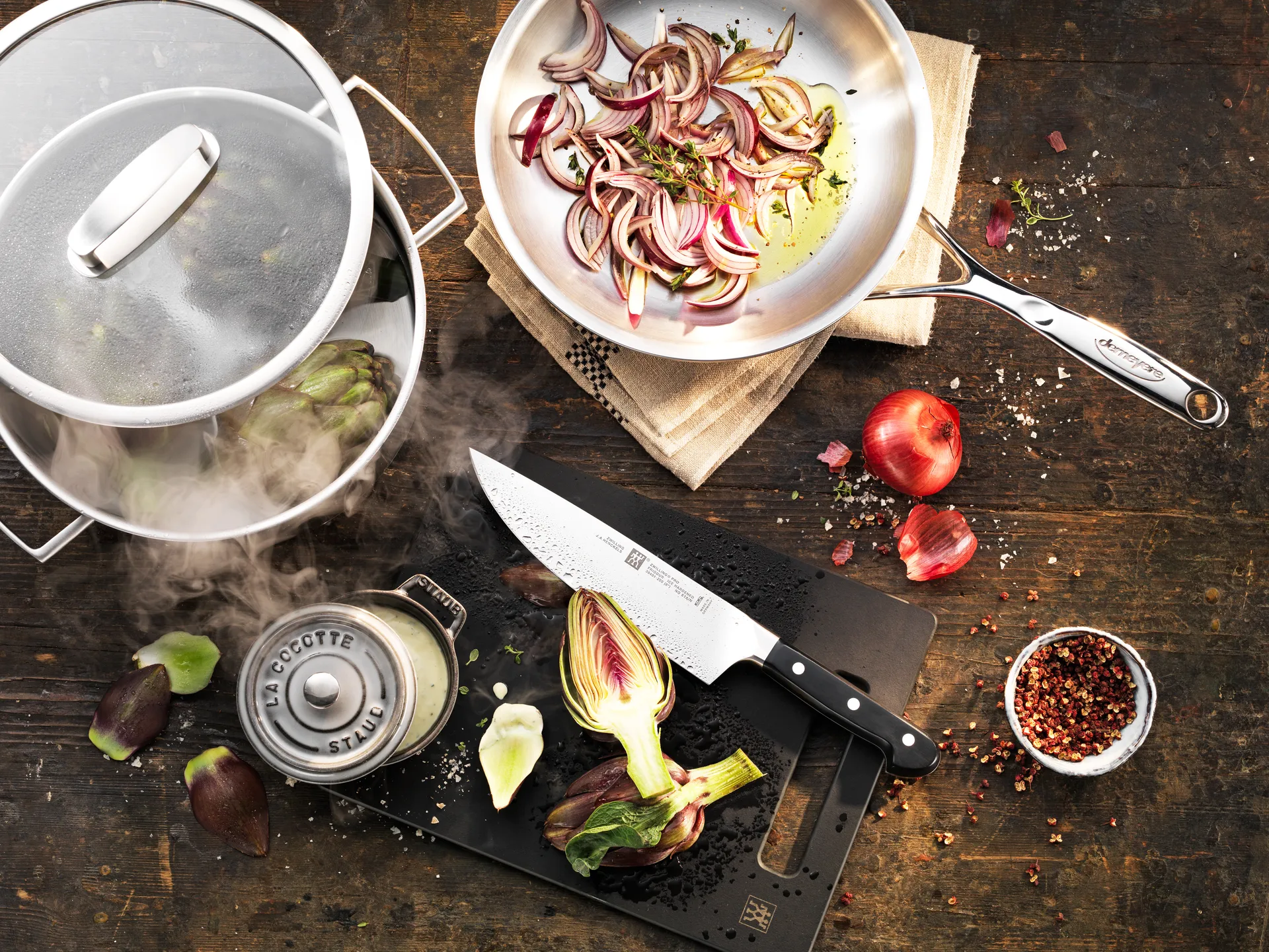 Demeyere Proline stegepande, Ø 24 cm Demeyere