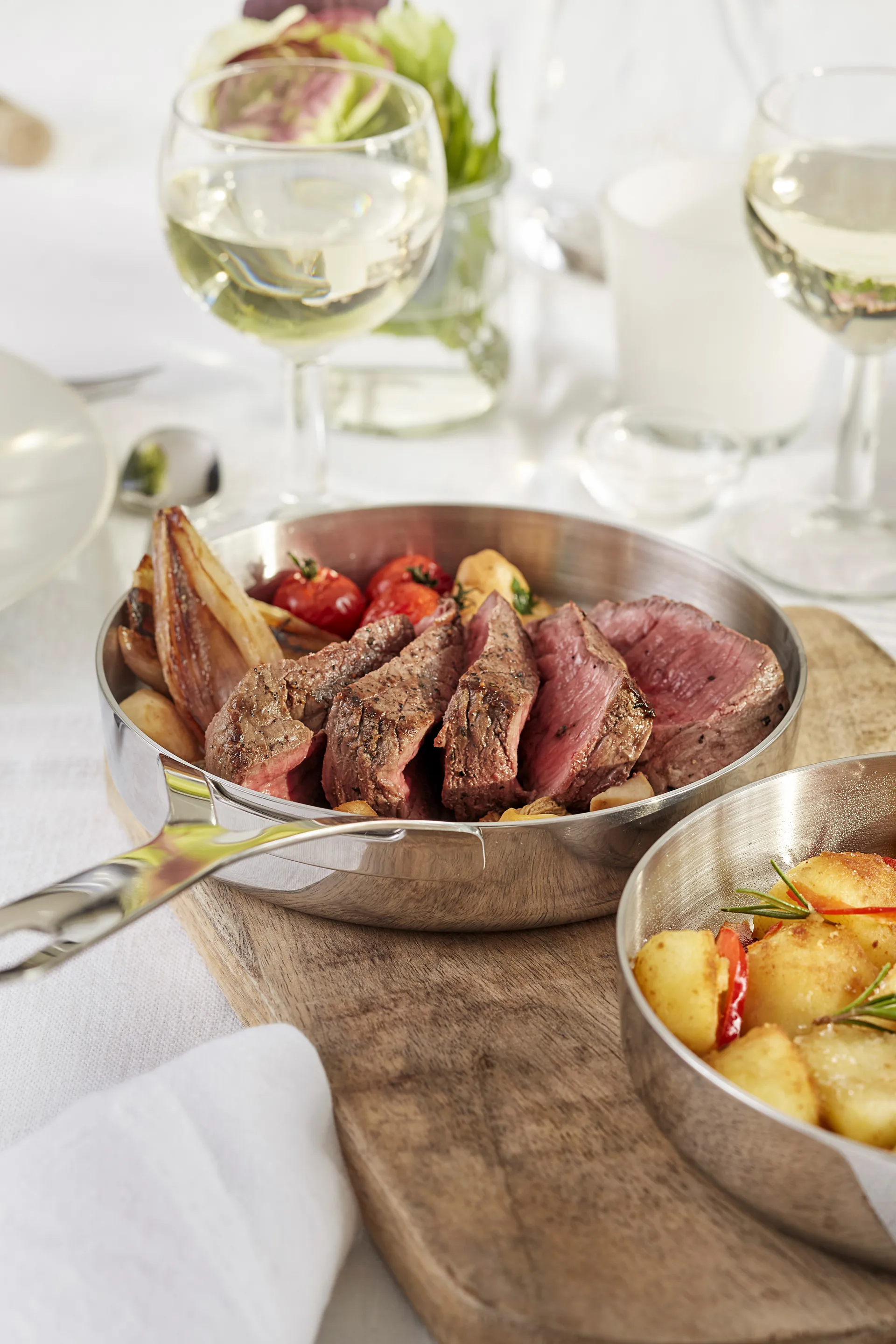 Specialties 3 stegepande mini rustfrit stål 3-ply, Ø16 cm Demeyere