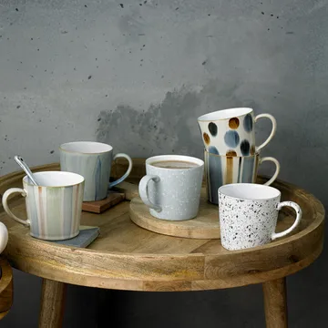 Denby Stripe krus 40 cl - Brun - Denby