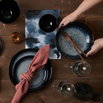 Halo pastaskål 22 cm - Blå/Grå/Sort - Denby