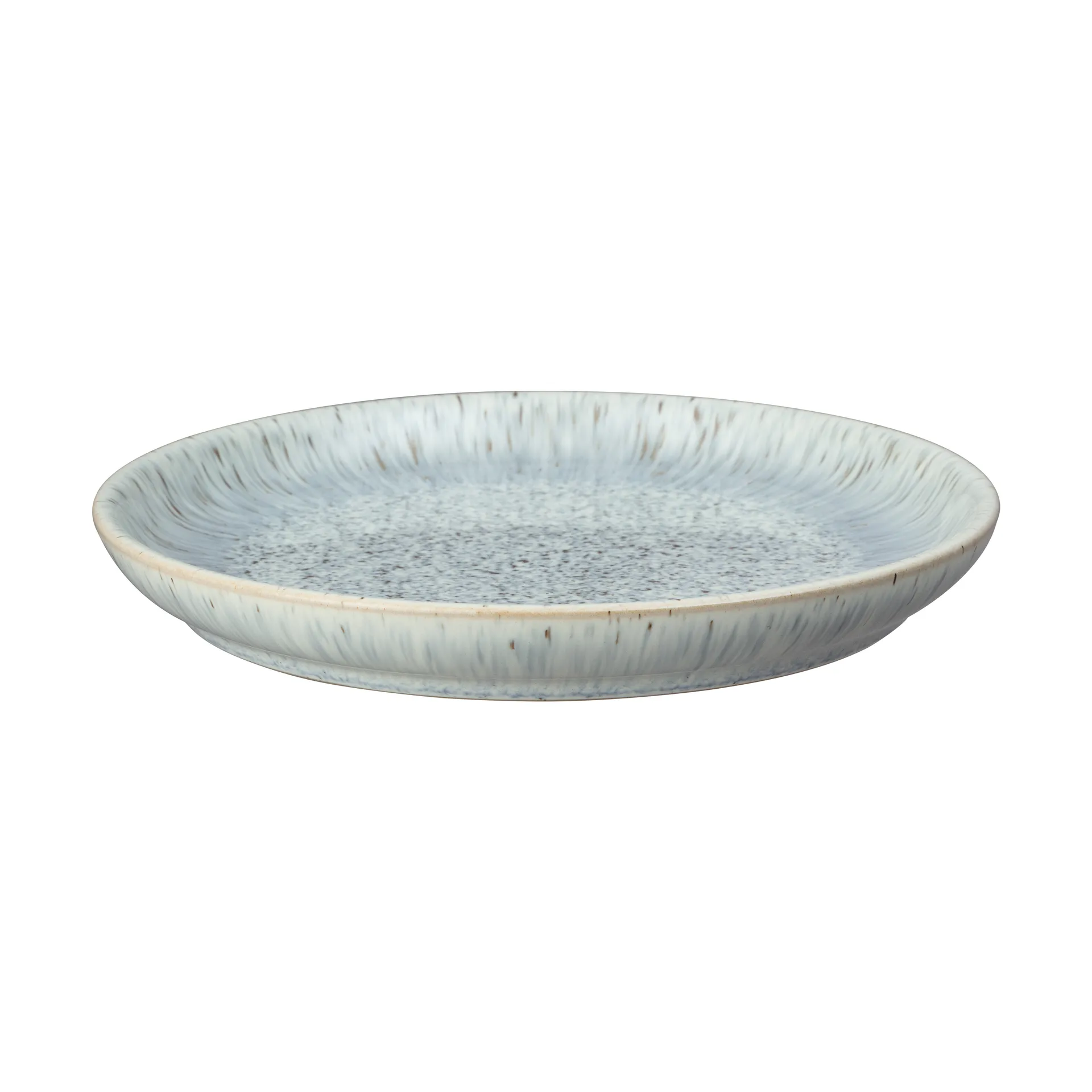 Halo Speckle coupe tallerken 21 cm, Grå/Brun Denby
