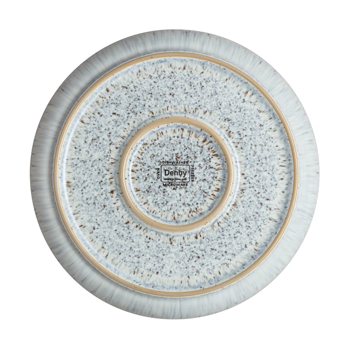 Halo Speckle coupe tallerken 21 cm, Grå/Brun Denby