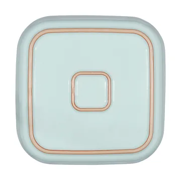 Heritage Pavilion ovnfast fad - Blå-beige, firkantet - Denby