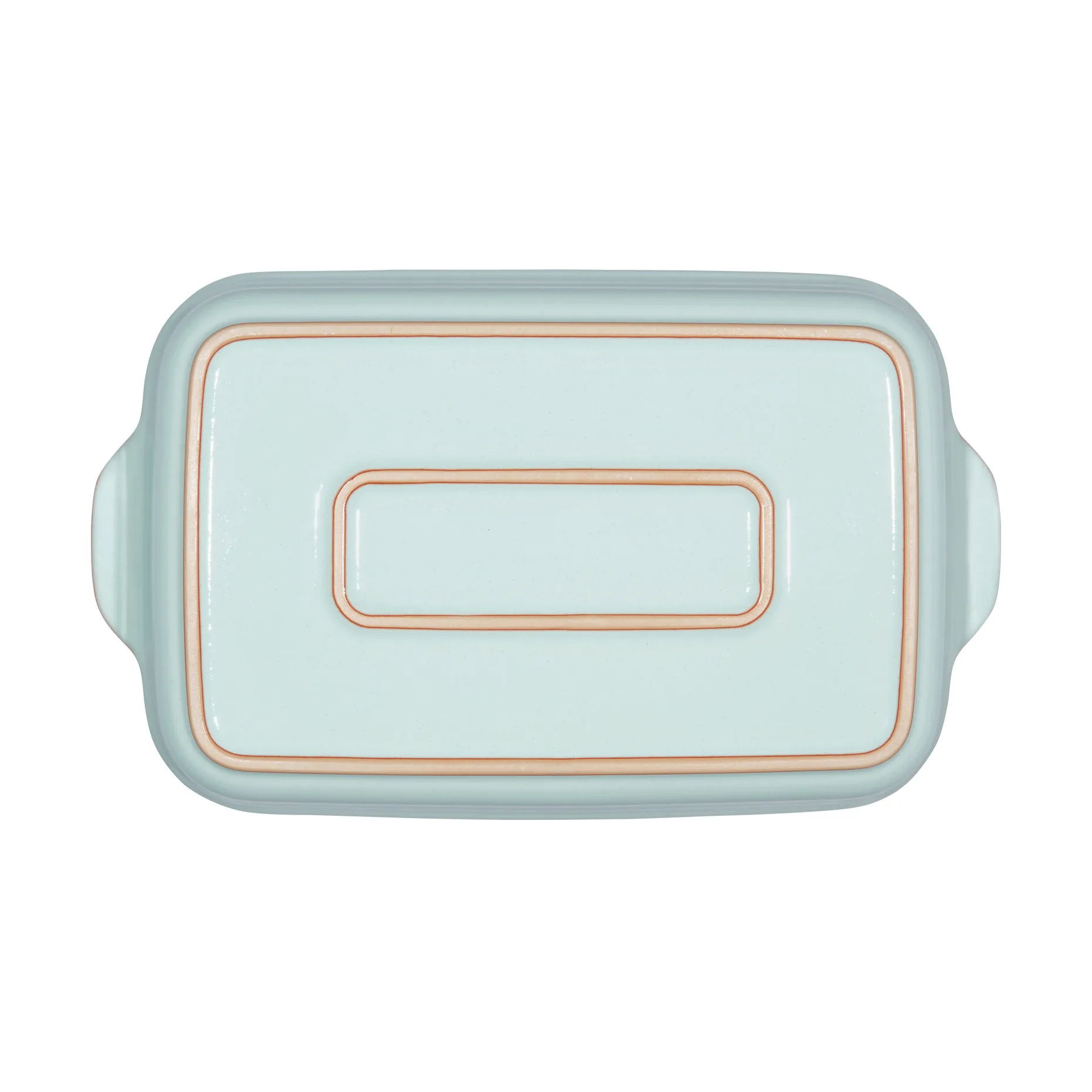 Heritage Pavilion ovnfast fad, Blå-beige, large, rektangulær Denby