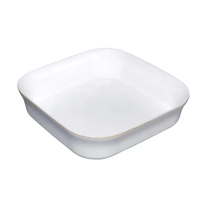 Natural Canvas ovnfast fad - Beige, firkantet - Denby