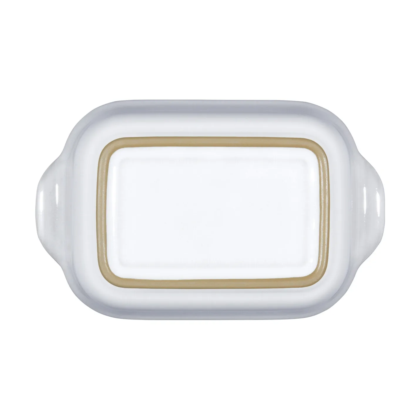 Natural Canvas ovnfast fad, Beige, small, rektangulær Denby