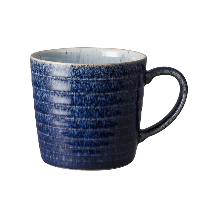 Studio Blue riflet krus 40 cl, Cobalt/Pebble Denby