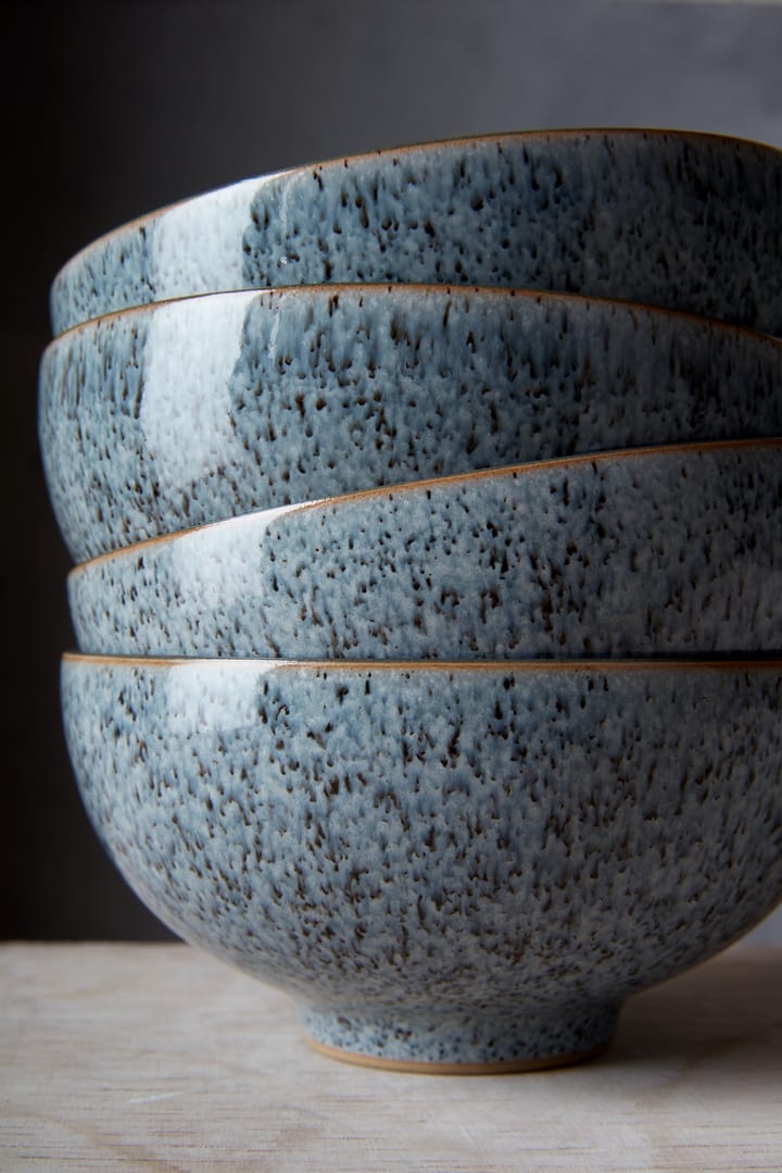 Studio Grey coupe serveringsskål 17 cm 4-pak, Granite Denby