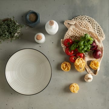 Studio Grey riflet skål 31 cm - Granite - Denby