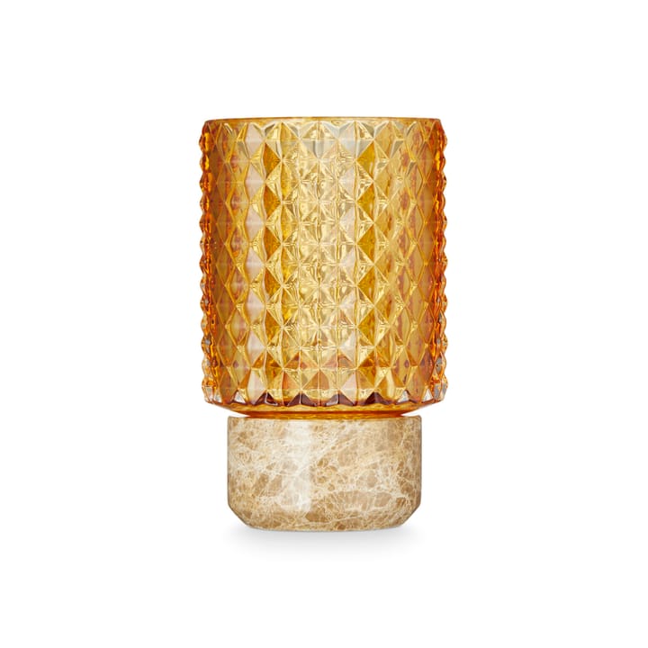 Sons of Marble lyslygte Ø9x15 cm - Brun-amber - Design By Us