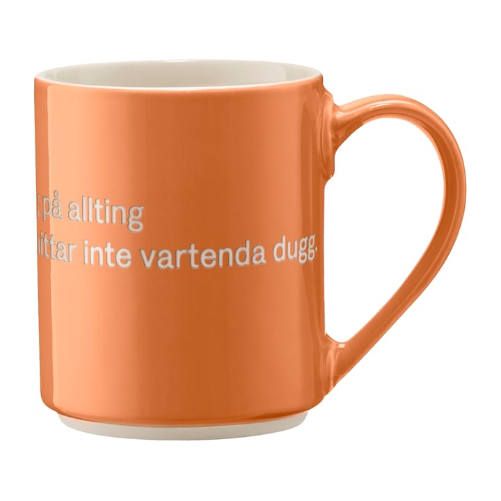 Astrid Lindgren krus, &quot;det är ingen ordning…&quot;, Svensk tekst Design House Stockholm