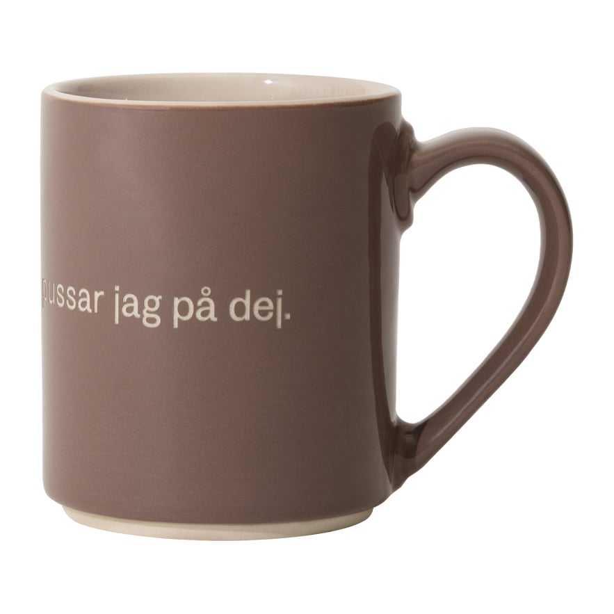 Design House Stockholm Astrid Lindgren krus “Trarallanrallanlej” Svensk tekst