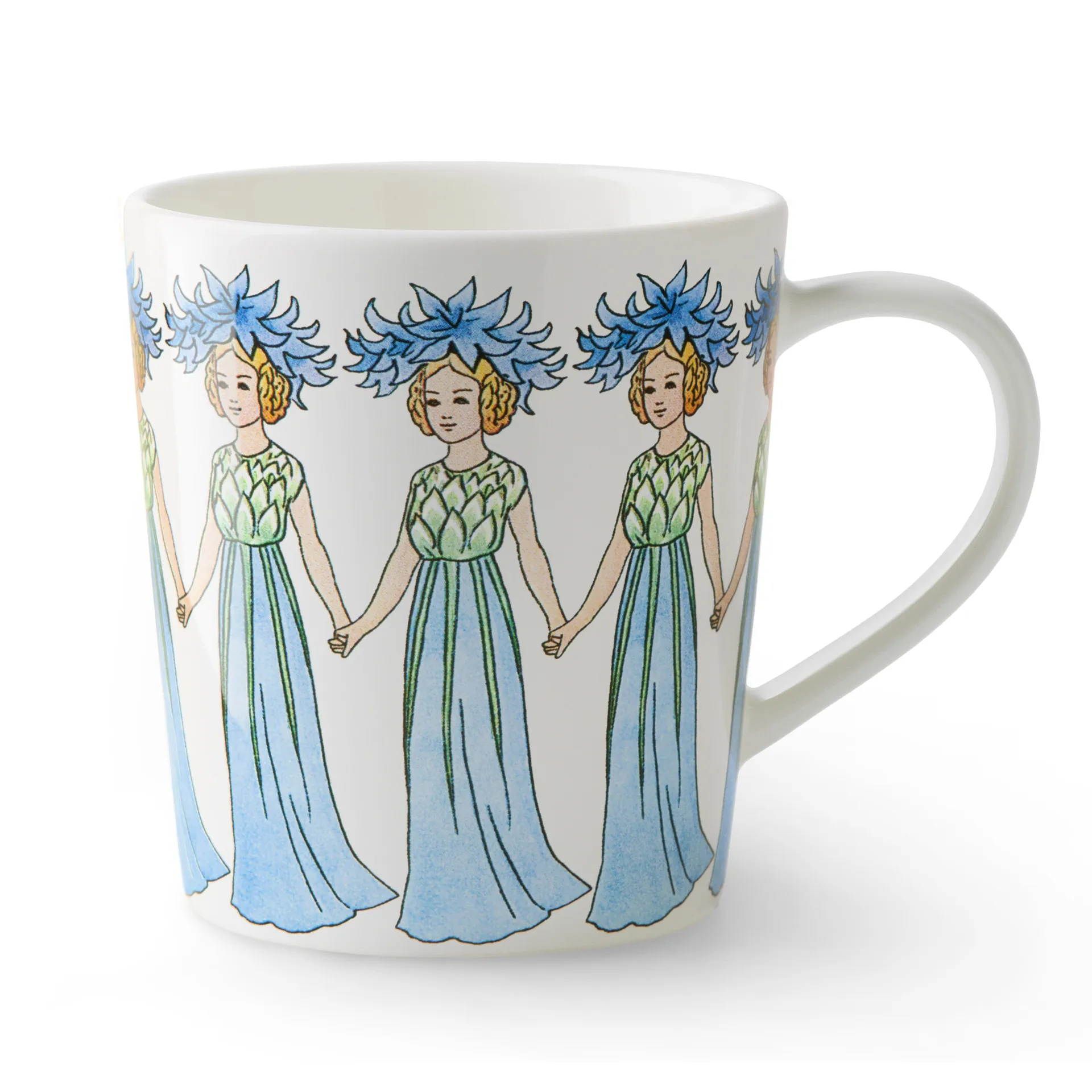 Blåklint krus med hank, 40 cl Design House Stockholm