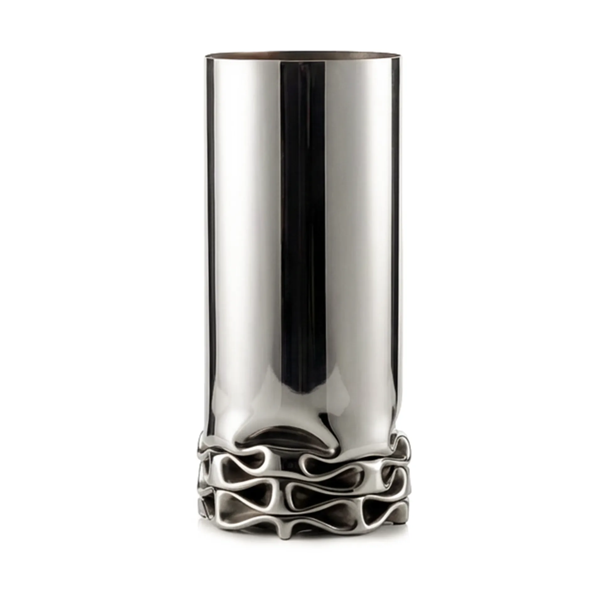 Hydraulic vase , Stainless steel, 33 cm Design House Stockholm