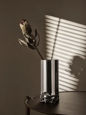 Hydraulic vase  - Stainless steel, 33 cm - Design House Stockholm