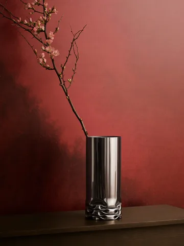 Hydraulic vase  - Stainless steel, 33 cm - Design House Stockholm