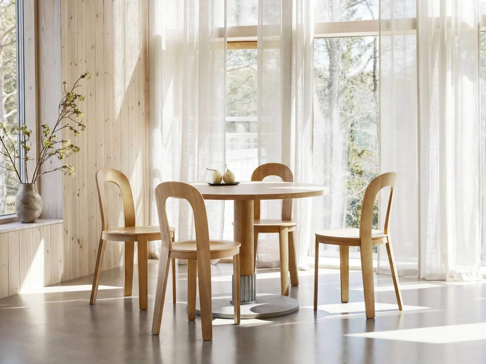Tock Table spisebord, Eg, Ø110x76 cm Design House Stockholm