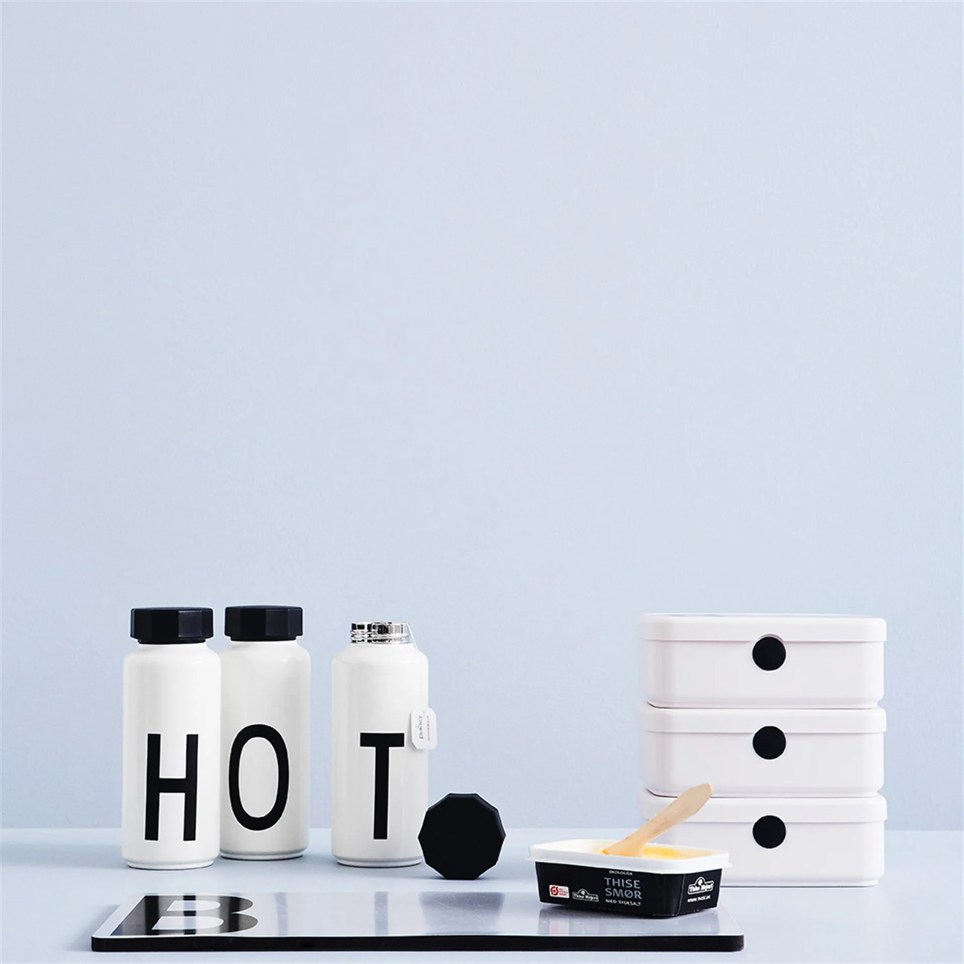 AJ Vintage termoflaske, U Design Letters