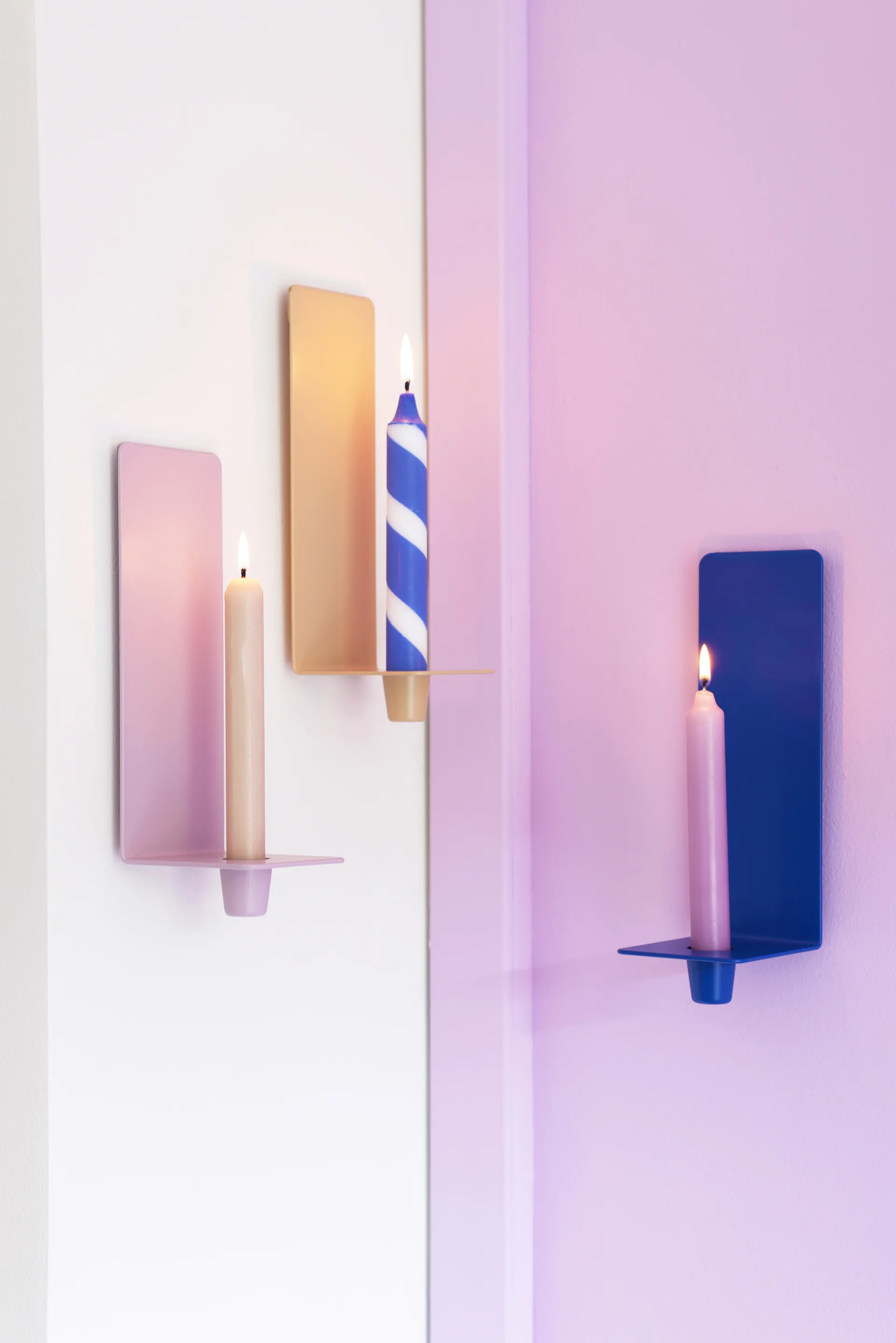 Cosy up væglysestage 25 cm, Cobalt Design Letters