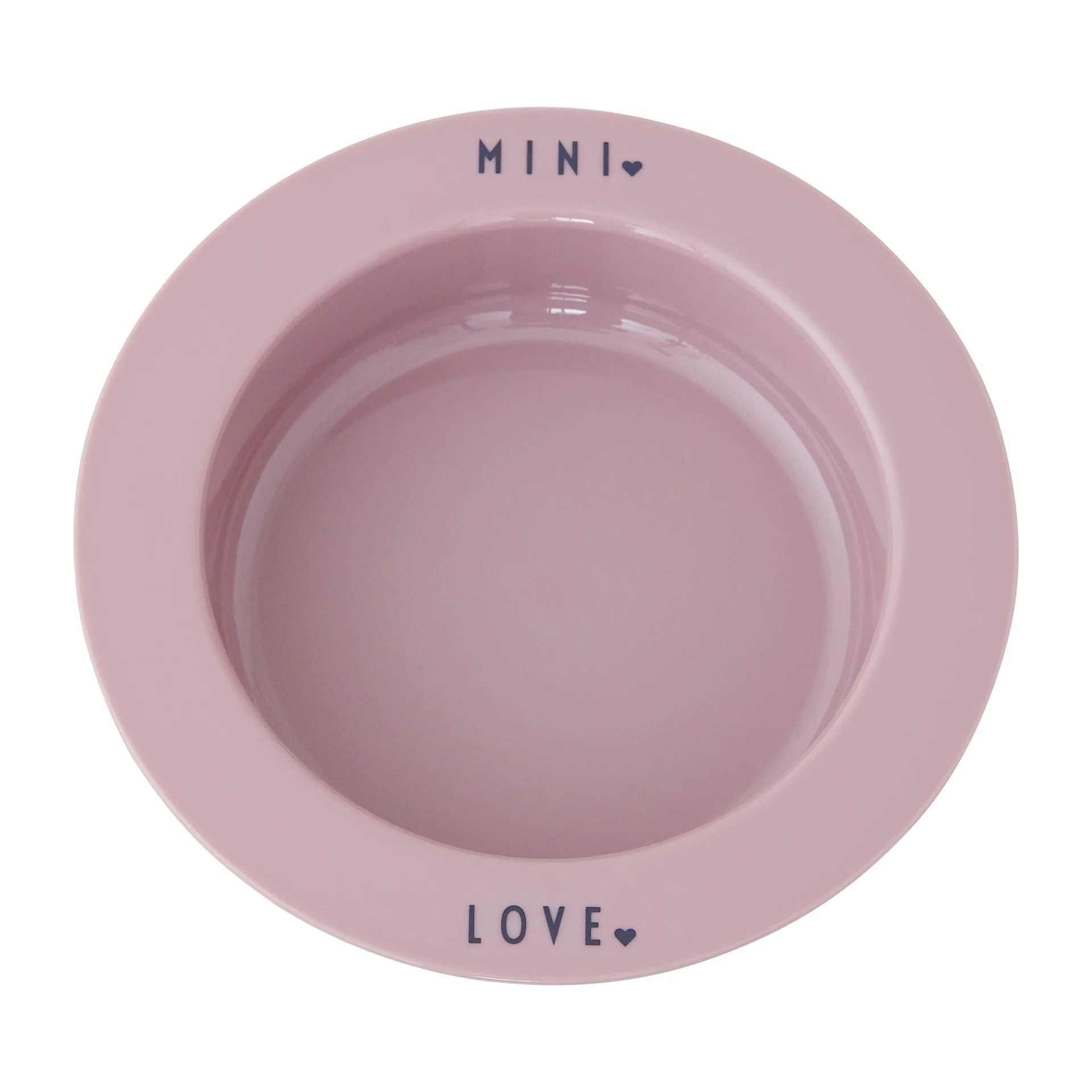 Design Letters dyb tallerken favorit mini, Lavender/Love Design Letters