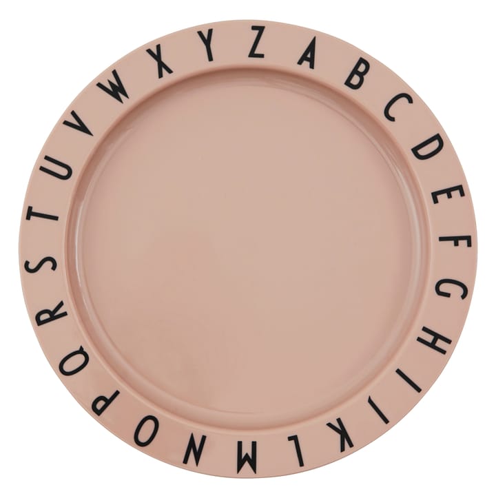 Design Letters Eat & Learn tallerken, Nude Design Letters