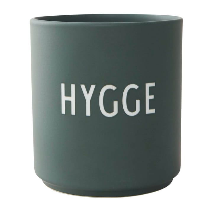 Design Letters favoritkop 25 cl, Hygge/Dark green Design Letters