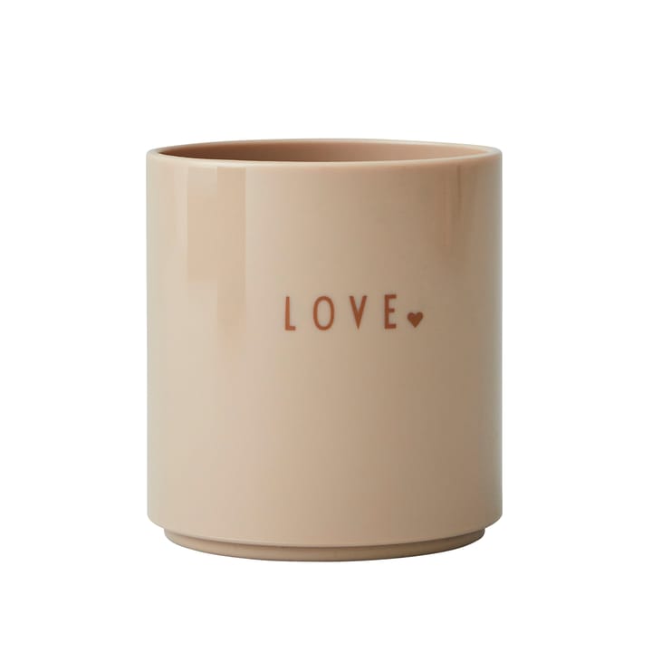 Design Letters favoritkop mini, Love (beige) Design Letters