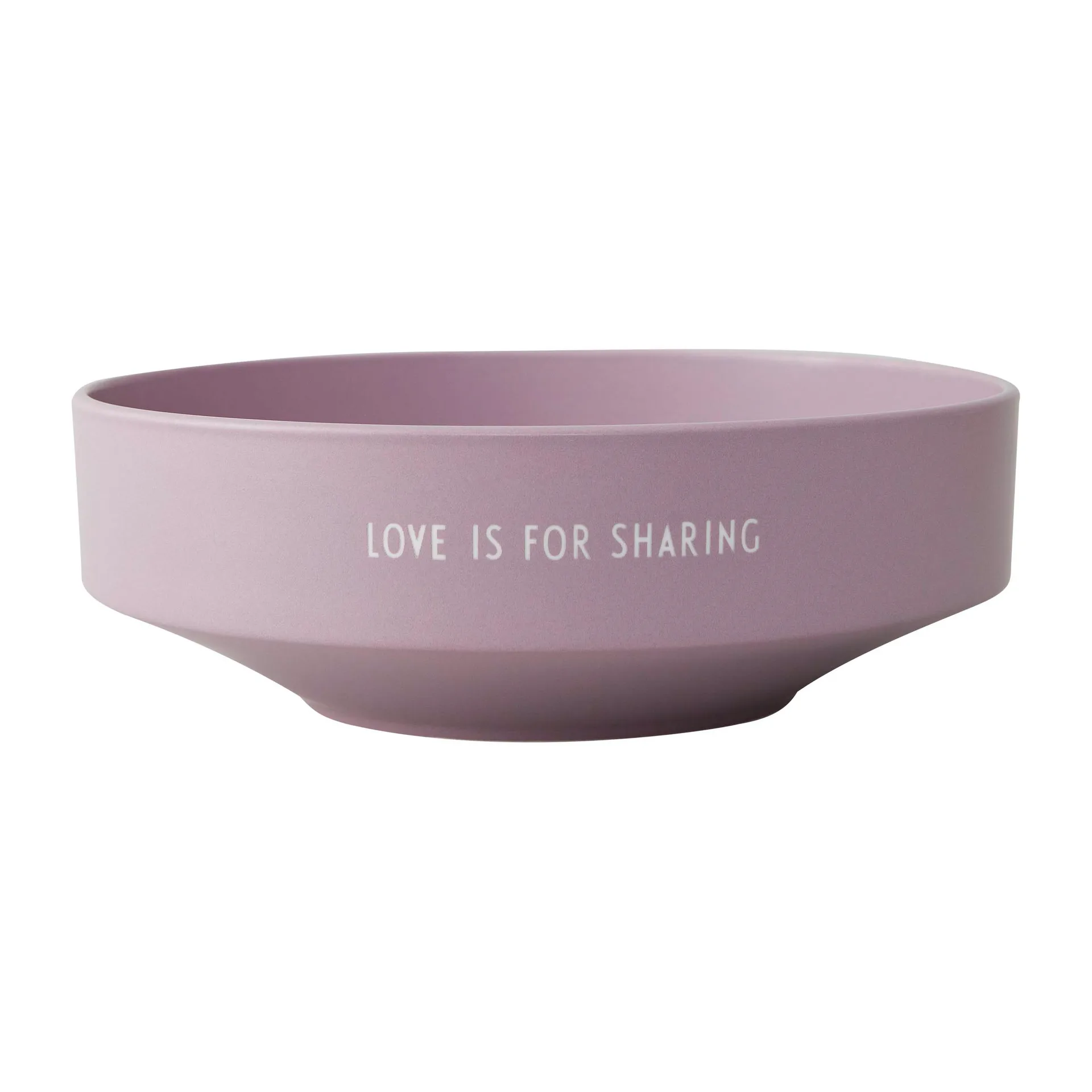 Design Letters favoritskål large Ø22 cm, Lavender Design Letters