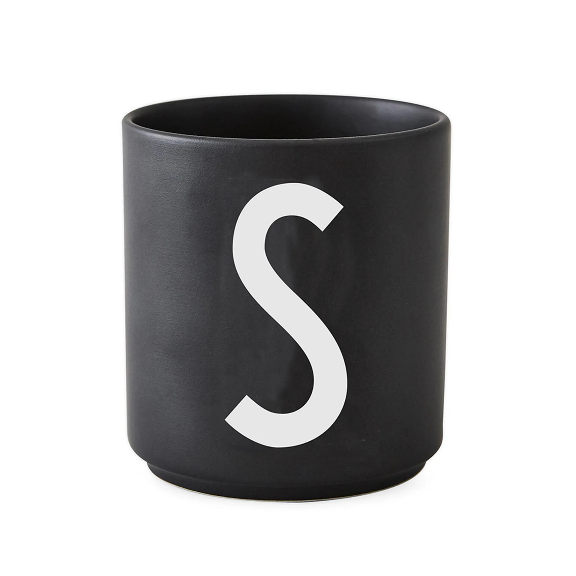 Design Letters kop sort, S Design Letters