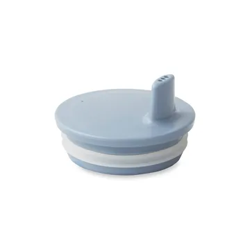 Design Letters låg til melaminkop - Lyseblå - Design Letters