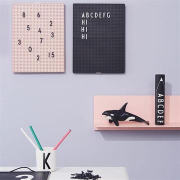 Design Letters letter box - Hvide bogstaver - Design Letters