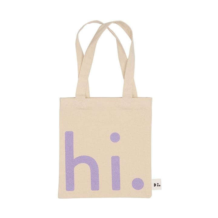 Design Letters Little hi. taske - Purple - Design Letters