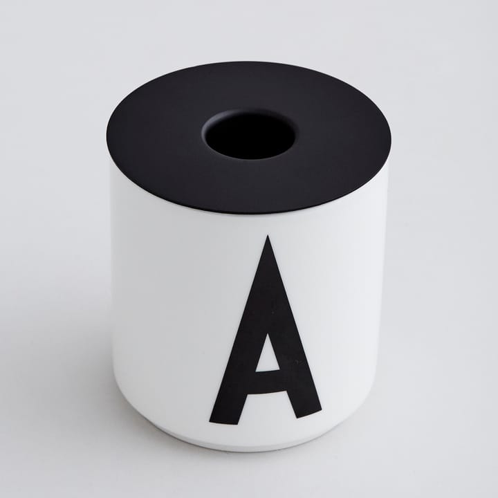 Design Letters lysholder til kop, Sort Design Letters