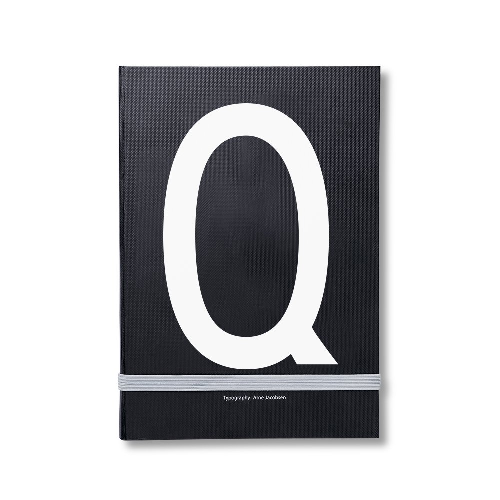 Design Letters Design Letters personlig notesbog Q