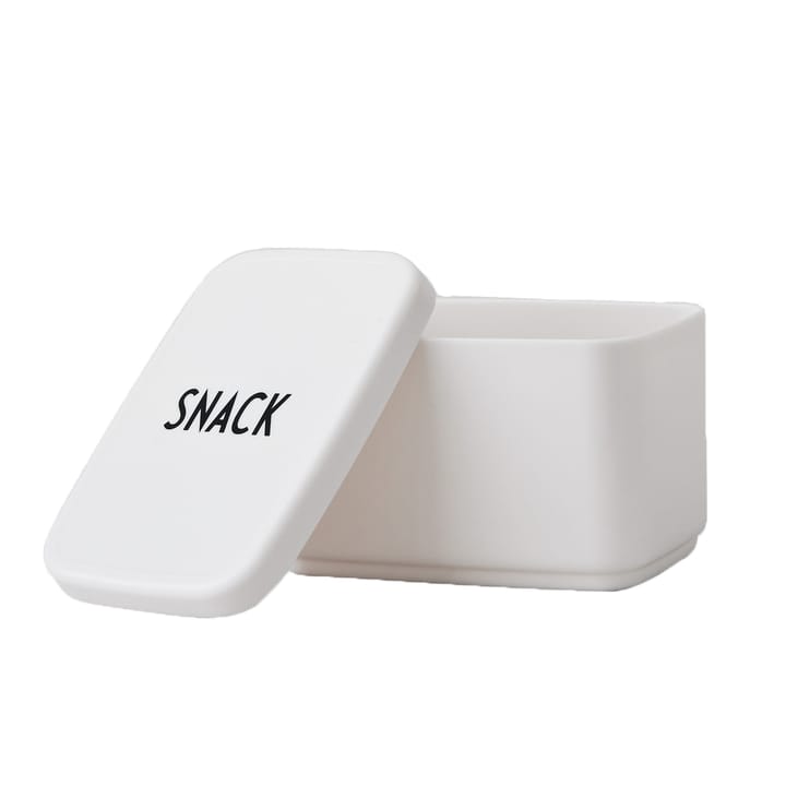 Design Letters snack box til madkasse - hvid - Design Letters