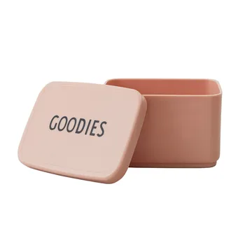 Design Letters snack box til madkasse - Nude - Design Letters