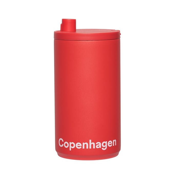 Design Letters to go-krus 35 cl - Copenhagen-Coral - Design Letters